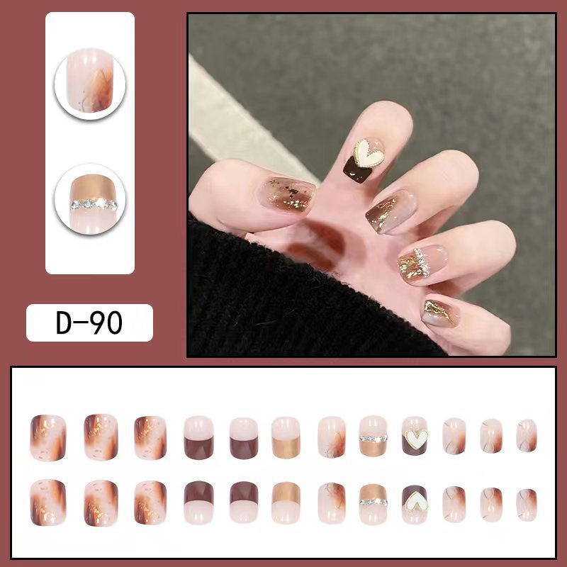 Wear Nail Aurora Ice Through Nail Wear Nail Patch-623684dde3553a5db74ce459efdbad3
