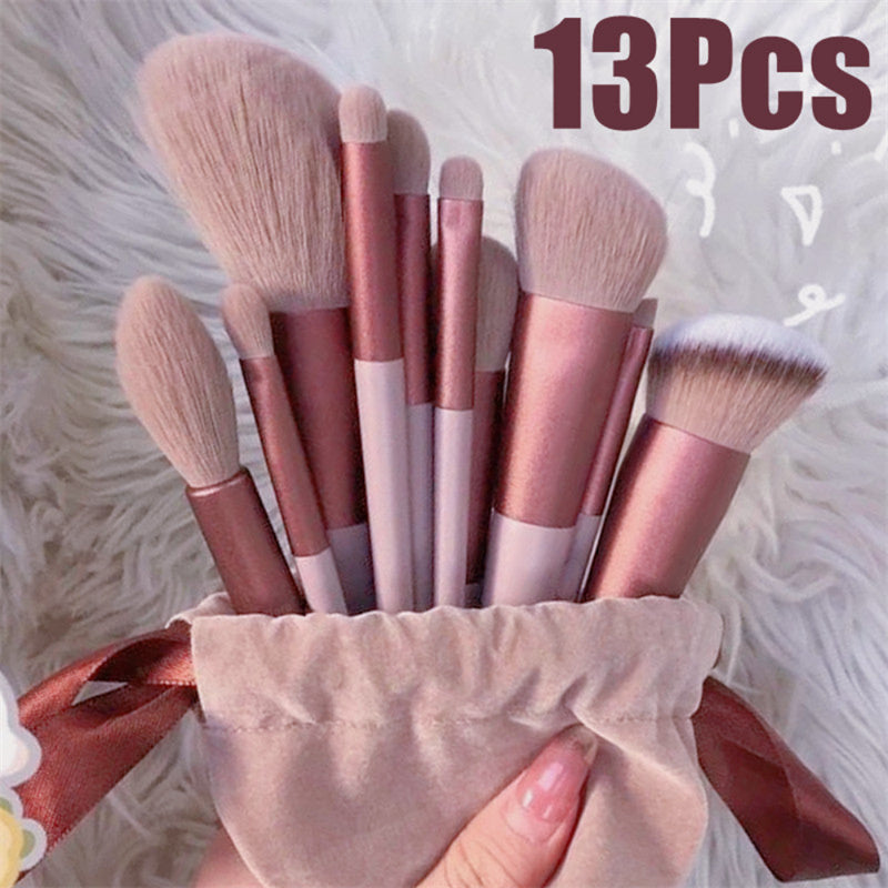 13Pcs Makeup Brush Set Make Up Concealer Brush Blush Powder Brush Eye Shadow Highlighter Foundation Brush Cosmetic Beauty Tools-1f15392f62942049e815503e43cc0617