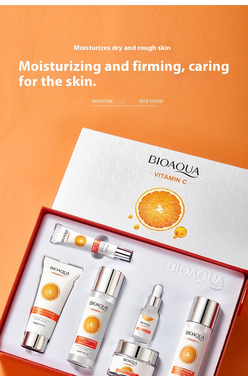 Bioaqua Six-piece Moisturizing Skin Care Products-37278dc341e09b994d764ed59ed0c600