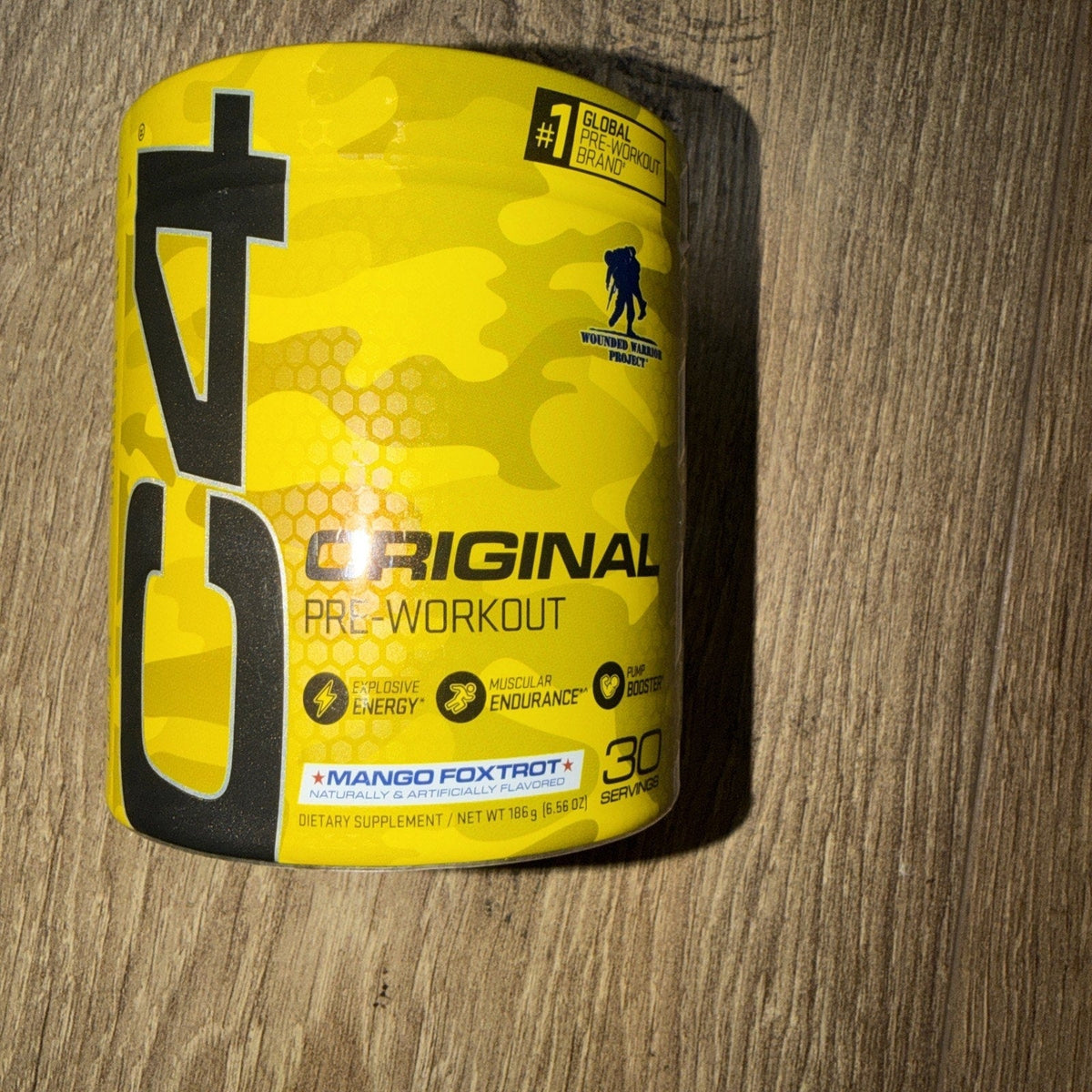 Cellucor C4 Original Pre-Workout — Mango Foxtrot, 30 Servings (Best By 10/2026)-Cellucor C4 Original Pre-Workout — Mango Foxtrot, 30 Servings (Best By 10/2026)
