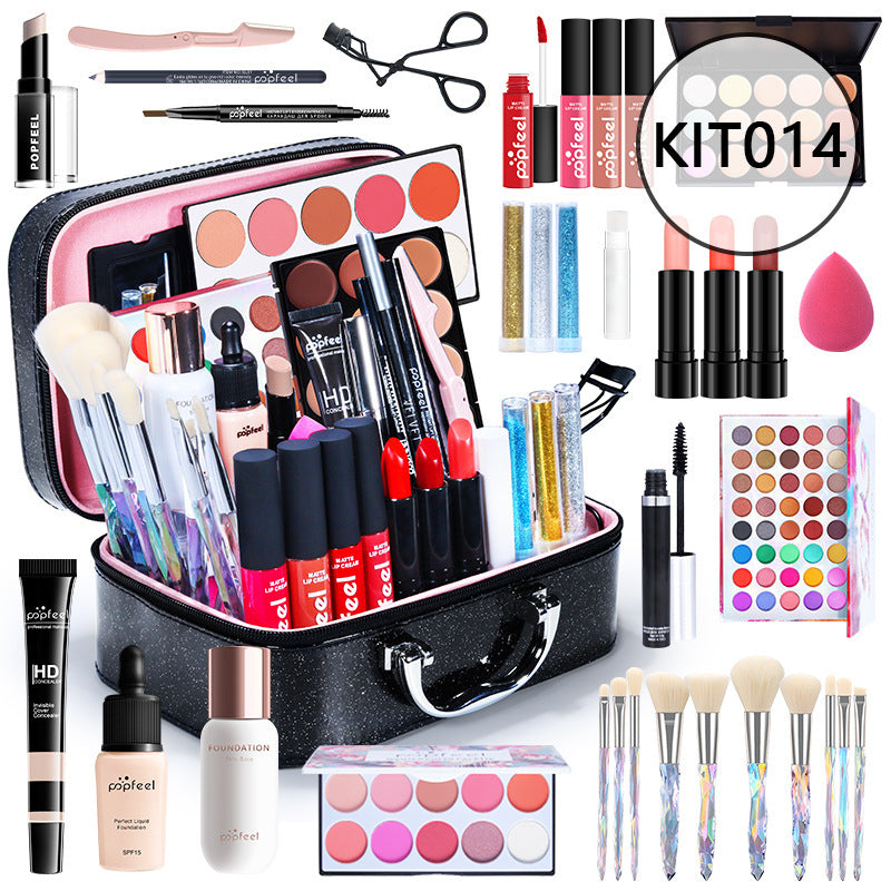 Beginner Cosmetics Makeup Set Complete Set Novice Student Light Makeup Gift Box-1dbbfb1f717353664b651296b1ada28c