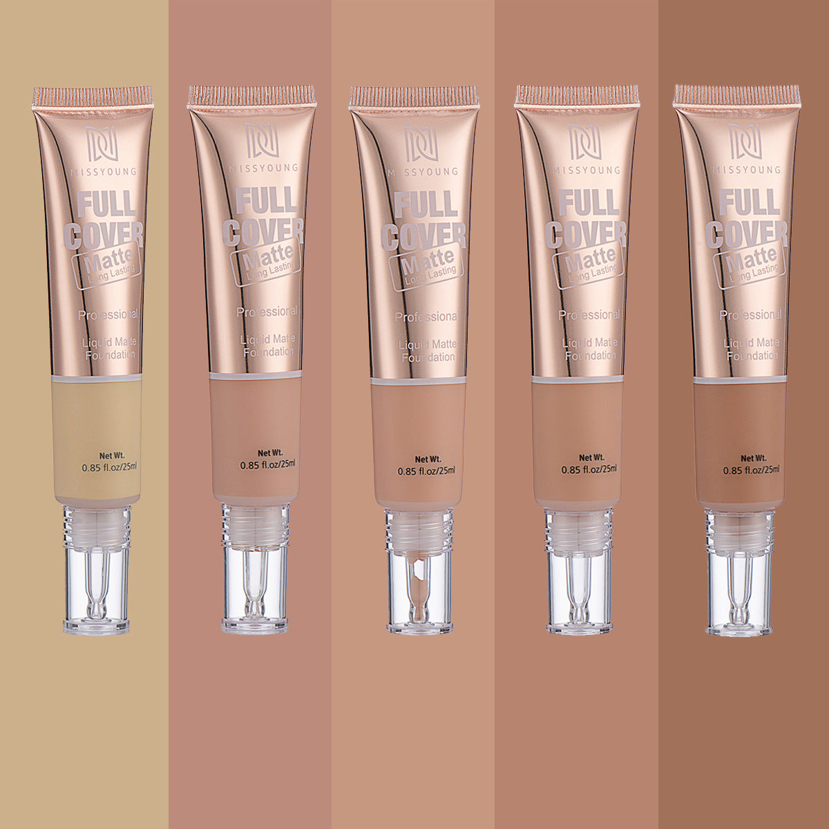 Lightweight Breathable Concealer Matte Liquid Foundation-d402bd753684a9cb4aa1361b678133de