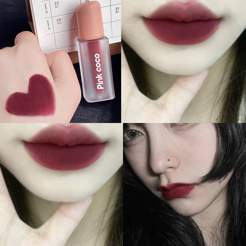 Student Lipstick Matte Lip Mud Lip Gloss-55862886cb201cf33e880b9637eb6f65