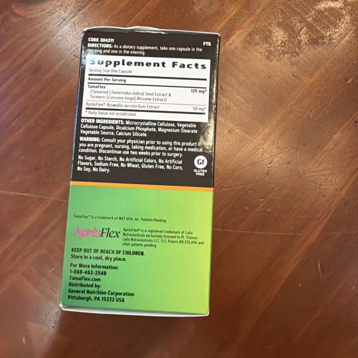 GNC Tamaflex Fast Acting Proven Joint Support 30 Day Supply, 60 cap Exp 10/27-GNC Tamaflex Fast Acting Proven Joint Support 30 Day Supply, 60 cap Exp 10/27