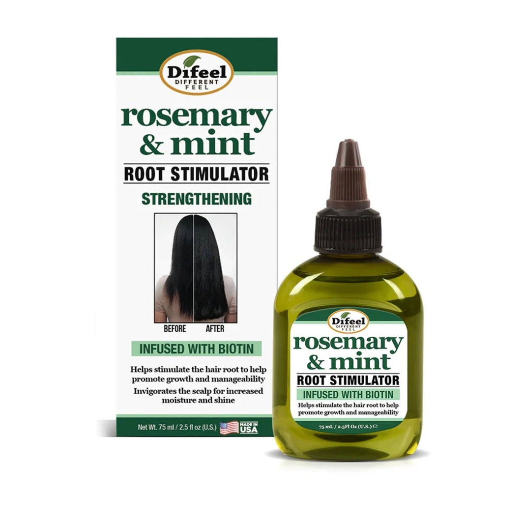 Difeel Rosemary and Mint Root Stimulator with Biotin 2.5 oz-Difeel Rosemary and Mint Root Stimulator with Biotin 2.5 oz