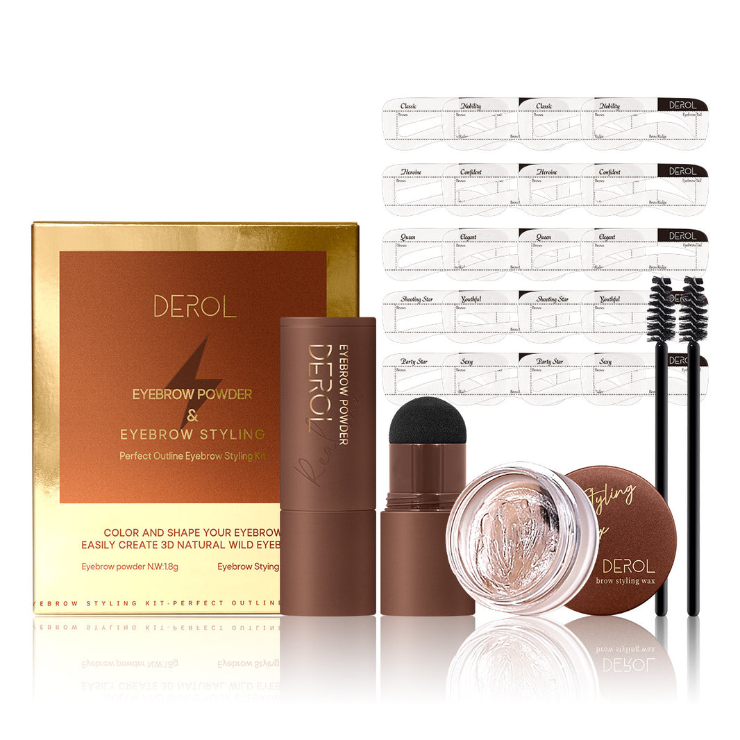 Eyebrow Styling Cream Wax Eyebrow Print Eyebrow Sticker Eyebrow Brush Set-e1041de06763ca046a775babd1b914d1