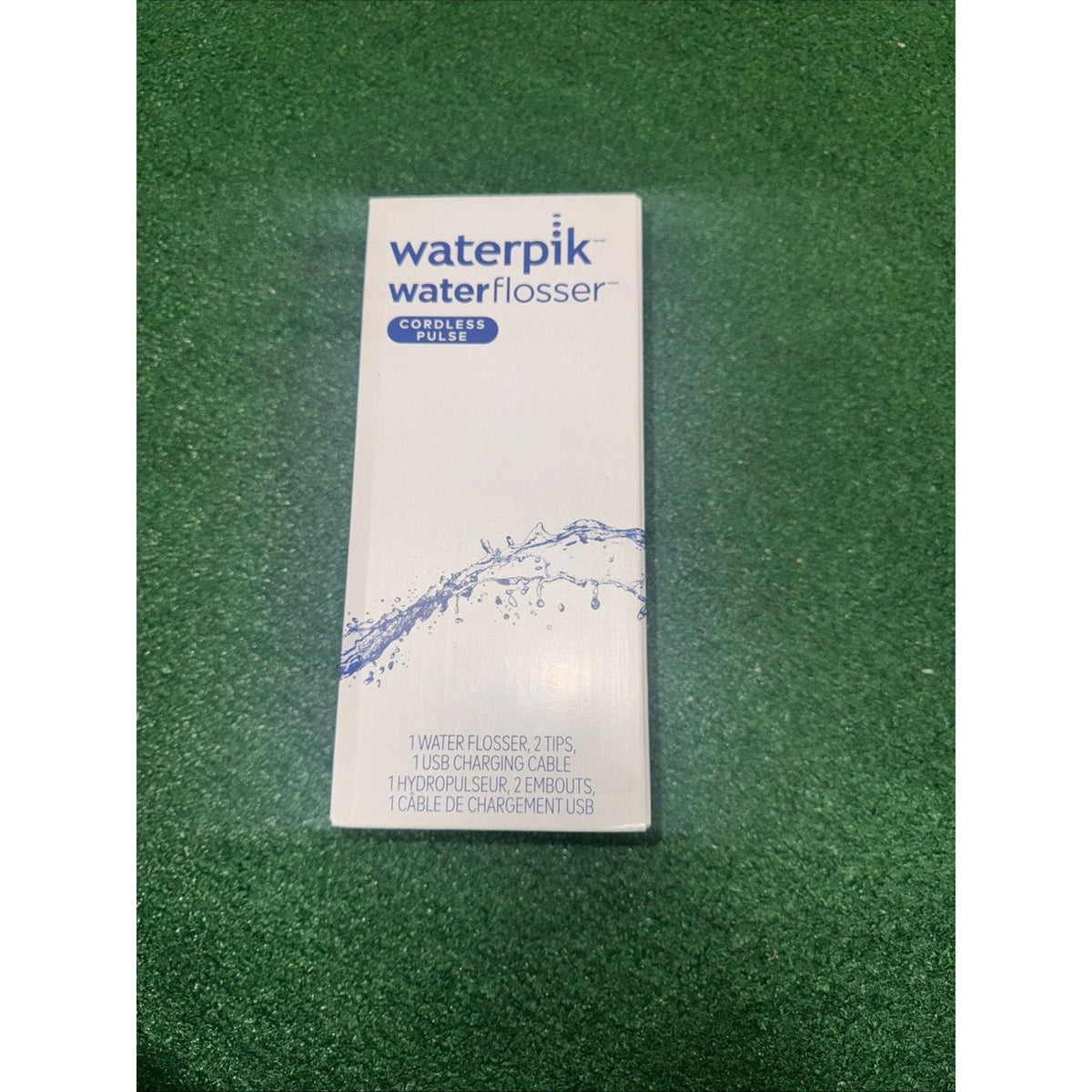 Waterpik Cordless Pulse Rechargeable Portable Water Flosser WF20CD013 White-Waterpik Cordless Pulse Rechargeable Portable Water Flosser WF20CD013 White