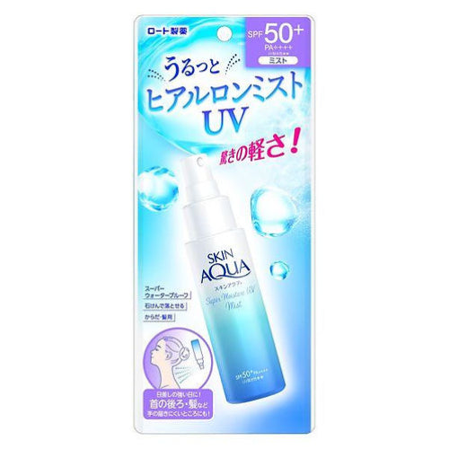 Rohto Skin Aqua Super Moisture UV Mist SPF 50+ PA++++-Rohto Skin Aqua Super Moisture UV Mist SPF 50+ PA++++