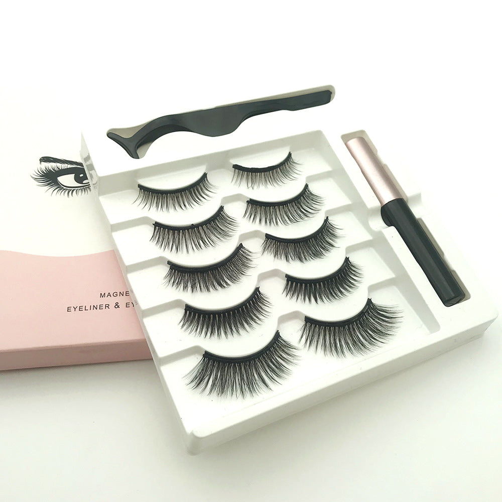 Magnetic False Eyelashes Five Pairs Of Mixed-9299c8d27c67469af3ad1dfb5280cb70