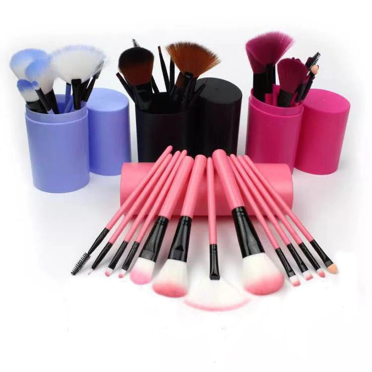 12pcs Makeup Brush Set Blush Eyeshadow Eyelash Highlighter Makeup Brush-34846ef151d775a59fda9122a2c1e492
