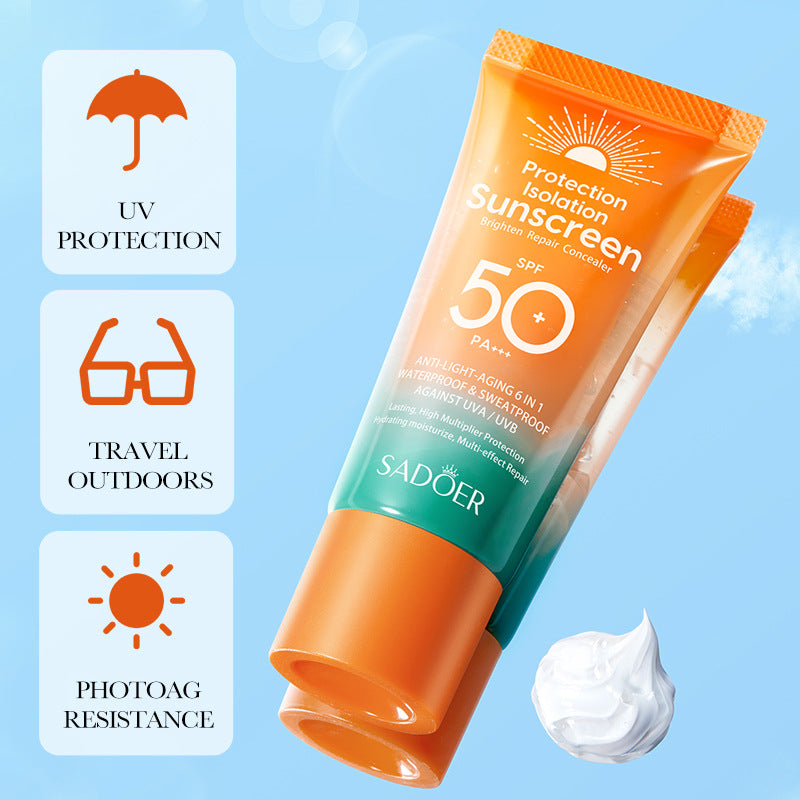 Double Tube Multi-Effect Repair Isolation Sunscreen-56dd951898dfc81ec455610f919384a7