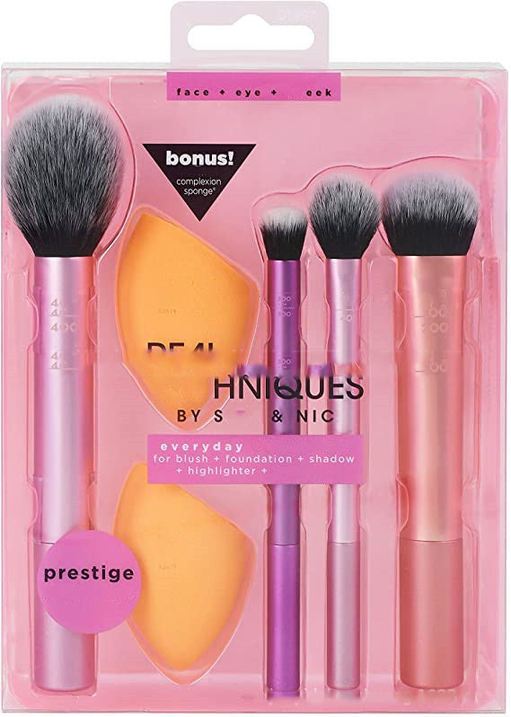 New REAL T Makeup Brush Set 5pcs Makeup Brush Makeup Tools-e118b32a118354920ab4b23a629b6832