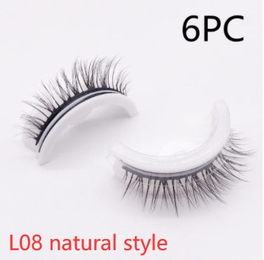Reusable 3D Mink Lashes Natural False Eyelashes Self Adhesive Fake Glue Free Makeup Eyelash Extension Silk-d91e91405124760f39f459f34e44d62c