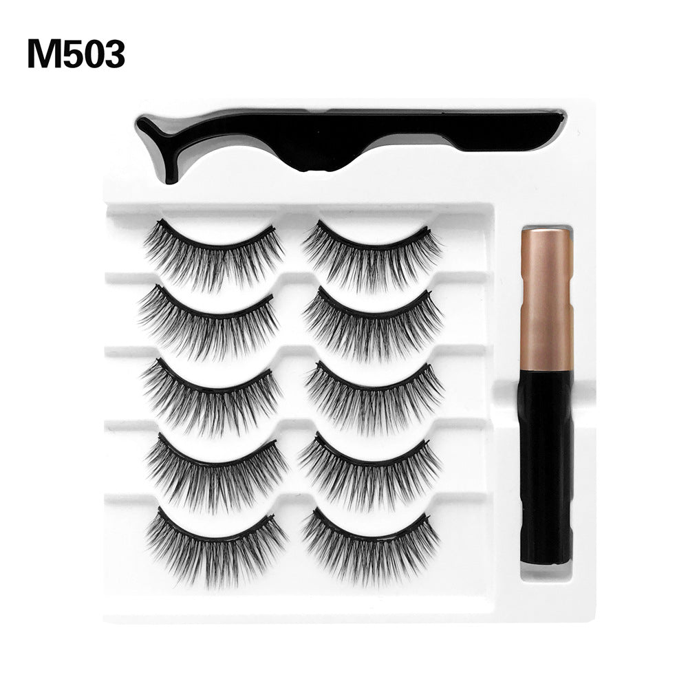 Magnetic False Eyelashes Five Pairs Of Mixed-fa188e25816cfdb78ee7294c9b2db271