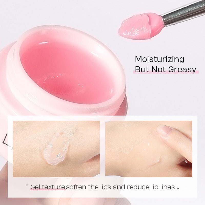 Sakura Lip Mask 8g Bouncy Moisturizing And Moisturizing-21b64a08161bc2336f8cdc2831b6bce2