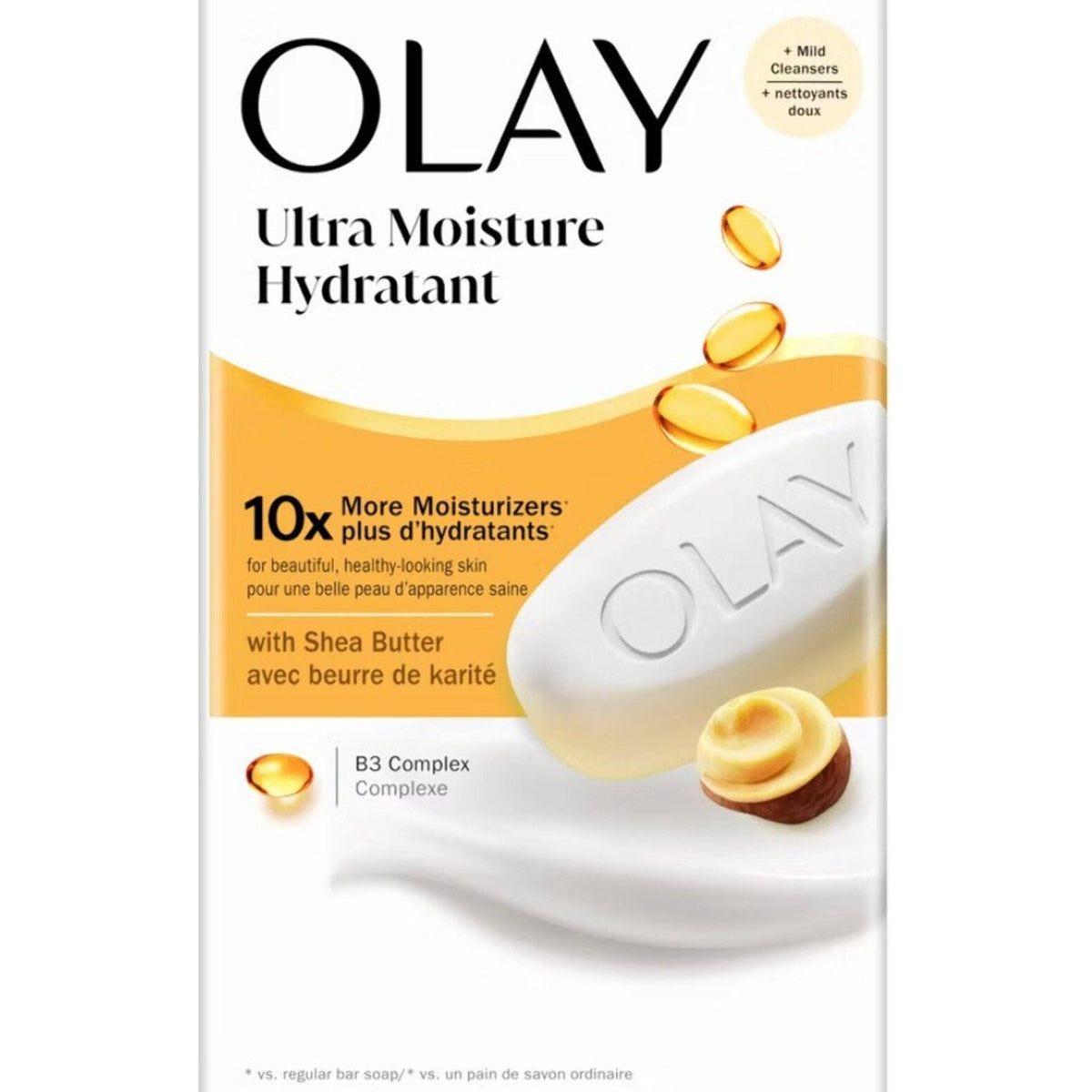 Olay Moisture Outlast Ultra Moisture Shea Butter Beauty Bar, 3.17 oz-Olay Moisture Outlast Ultra Moisture Shea Butter Beauty Bar, 3.17 oz