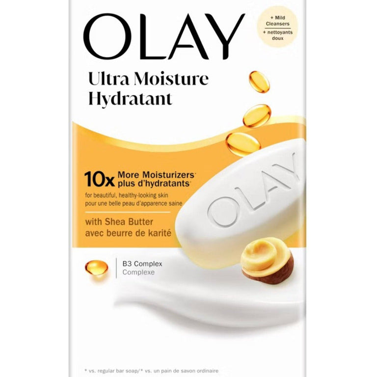 Olay Moisture Outlast Ultra Moisture Shea Butter Beauty Bar, 3.17 oz