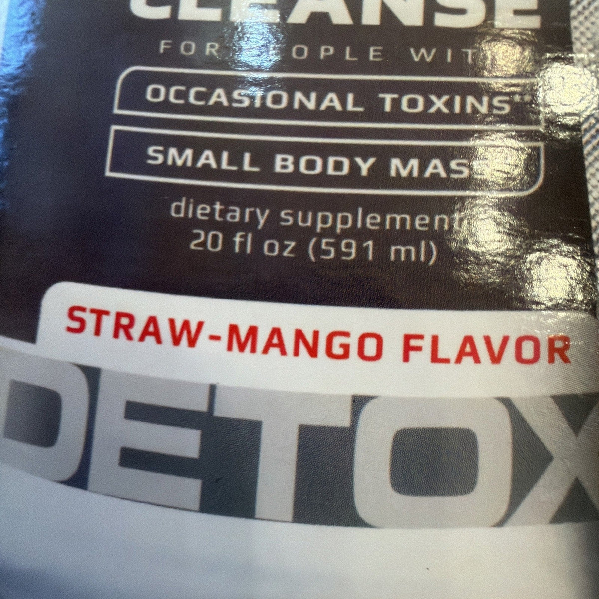 Herbal Clean QCarbo Clear 20 Detox - straw-mango - 20oz Sealed-Herbal Clean QCarbo Clear 20 Detox - straw-mango - 20oz Sealed