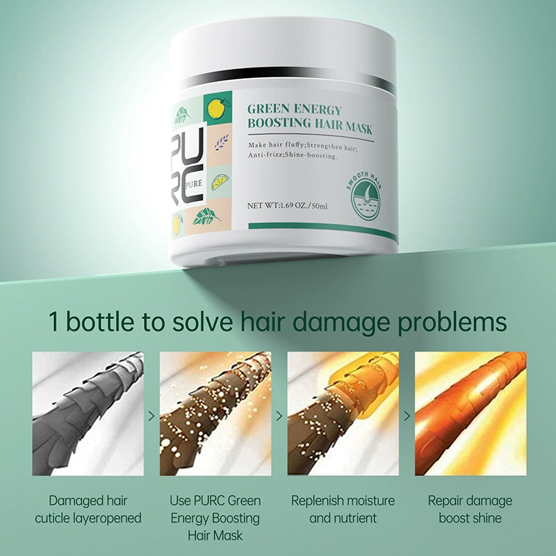 Repair Hair Mask Green Energy Keratin For Treatment Hair-740415d2e8211c0d78debeefa0bb3c92