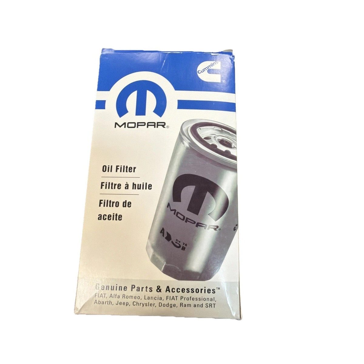 Genuine OE Mopar 05083285AA MO-285 Engine Oil Filter 1989–2024 5.9L 6.7L Cummins-Genuine OE Mopar 05083285AA MO-285 Engine Oil Filter 1989–2024 5.9L 6.7L Cummins