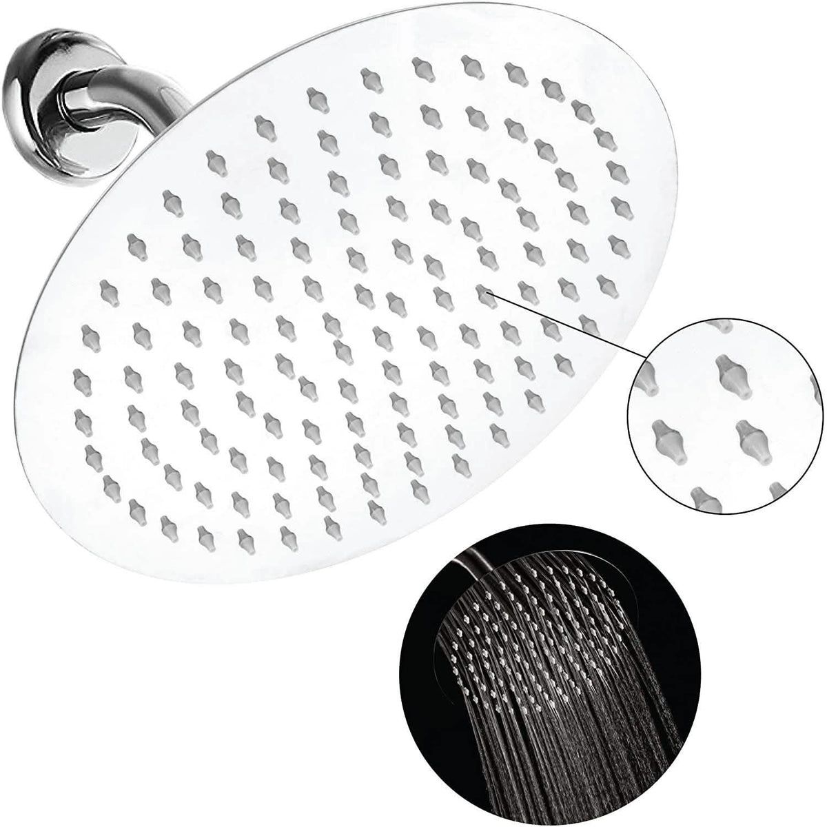 10 Inch Rainfall Shower Head-10 Inch Rainfall Shower Head