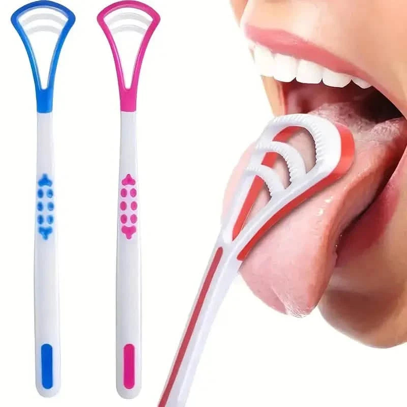 10-Pack: 100% BPA Free Tongue Scrapers-10-Pack: 100% BPA Free Tongue Scrapers