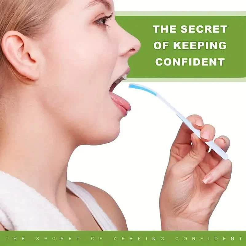10-Pack: 100% BPA Free Tongue Scrapers-10-Pack: 100% BPA Free Tongue Scrapers