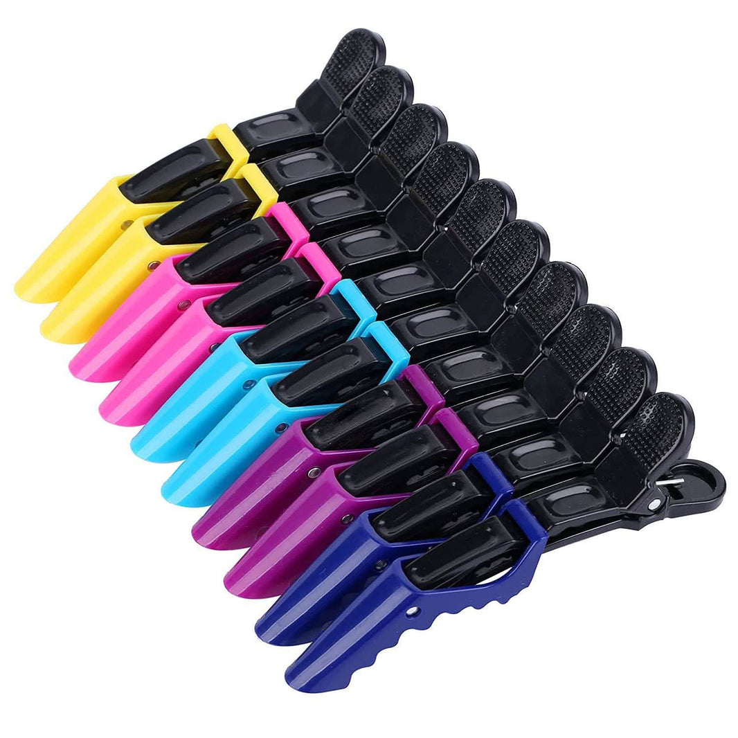 10-Pack: Alligator Styling Sectioning Clips-10-Pack: Alligator Styling Sectioning Clips