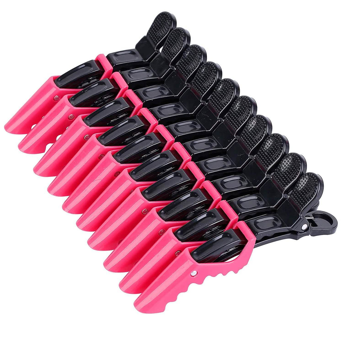 10-Pack: Alligator Styling Sectioning Clips-10-Pack: Alligator Styling Sectioning Clips