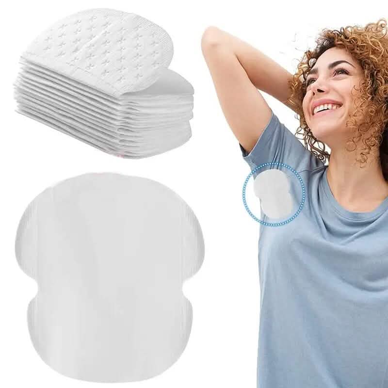 10-Pack: Disposable Underarm Sweat Pads-10-Pack: Disposable Underarm Sweat Pads