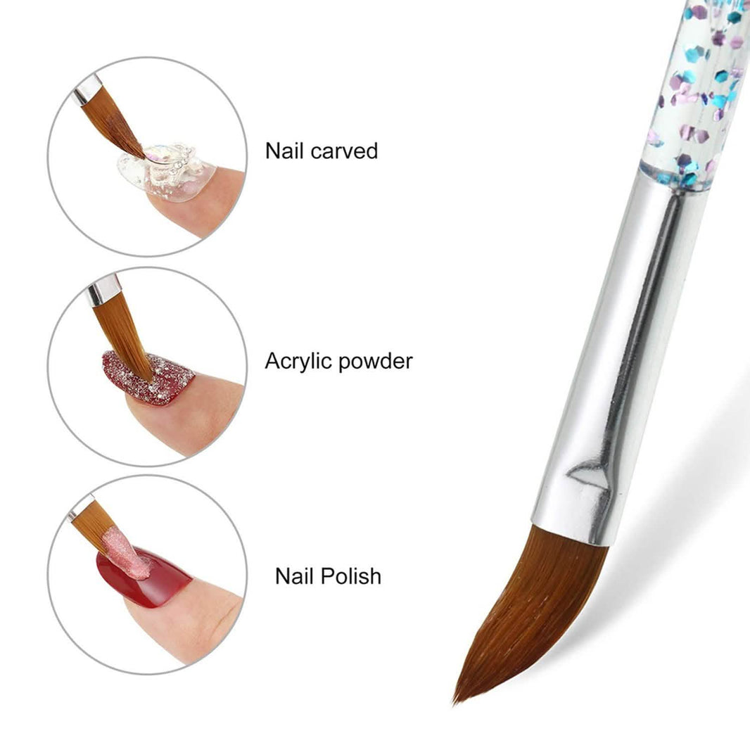 10-Pack: Premium Silicone 3D Nail Art Liner and Brushes Set-10-Pack: Premium Silicone 3D Nail Art Liner and Brushes Set