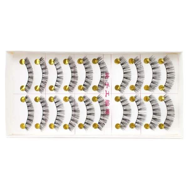 10-Pairs: Makeup Handmade Natural Fashion Long False Eyelashes-10-Pairs: Makeup Handmade Natural Fashion Long False Eyelashes