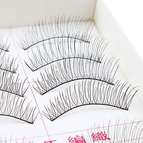 10-Pairs: Makeup Handmade Natural Fashion Long False Eyelashes-10-Pairs: Makeup Handmade Natural Fashion Long False Eyelashes