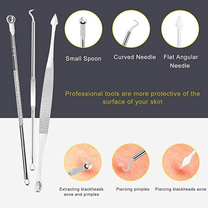 10-Piece: Blackhead Remover Tool-10-Piece: Blackhead Remover Tool