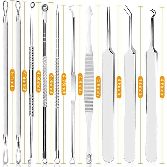 10-Piece: Blackhead Remover Tool-10-Piece: Blackhead Remover Tool