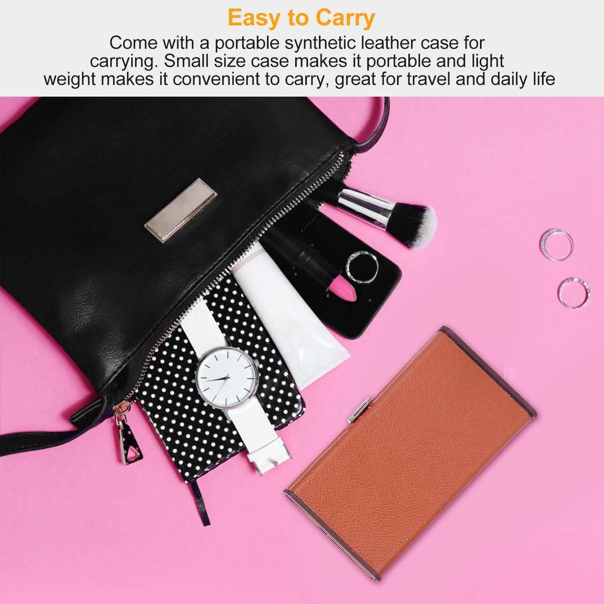 10-Piece: Pedicure, Manicure and Grooming Kit with Leather Case-10-Piece: Pedicure, Manicure and Grooming Kit with Leather Case