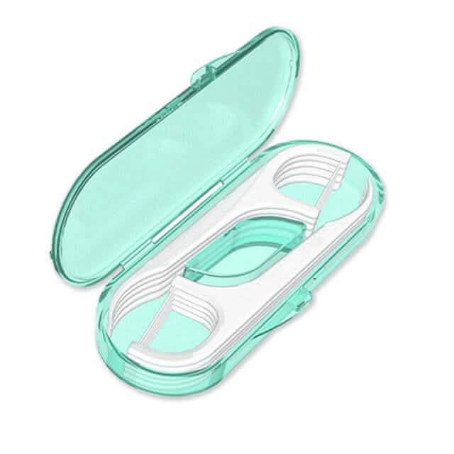 10-Piece Set: Dental Floss Travel Case-Floss Pick-10-Piece Set: Dental Floss Travel Case-Floss Pick