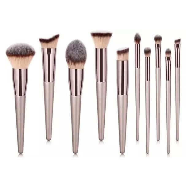 10-Piece Set: Professional Premium Glow Makeup Brush-10-Piece Set: Professional Premium Glow Makeup Brush