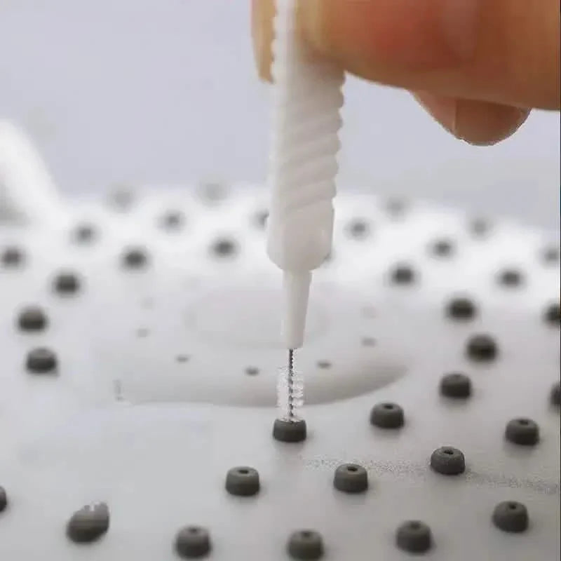10-Pieces Set: Easy-Clean Shower Nozzle Brushes - Hassle-Free Showerhead Crevices Cleaner-10-Pieces Set: Easy-Clean Shower Nozzle Brushes - Hassle-Free Showerhead Crevices Cleaner