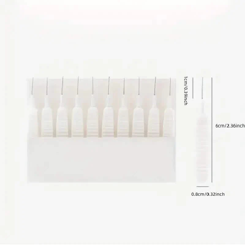 10-Pieces Set: Easy-Clean Shower Nozzle Brushes - Hassle-Free Showerhead Crevices Cleaner-10-Pieces Set: Easy-Clean Shower Nozzle Brushes - Hassle-Free Showerhead Crevices Cleaner
