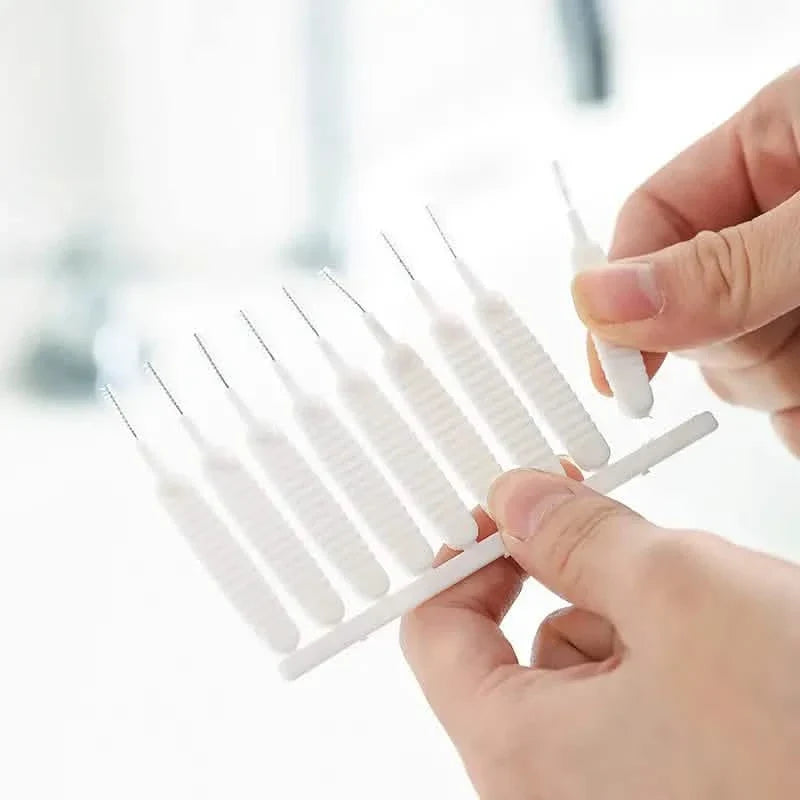 10-Pieces Set: Easy-Clean Shower Nozzle Brushes - Hassle-Free Showerhead Crevices Cleaner-10-Pieces Set: Easy-Clean Shower Nozzle Brushes - Hassle-Free Showerhead Crevices Cleaner