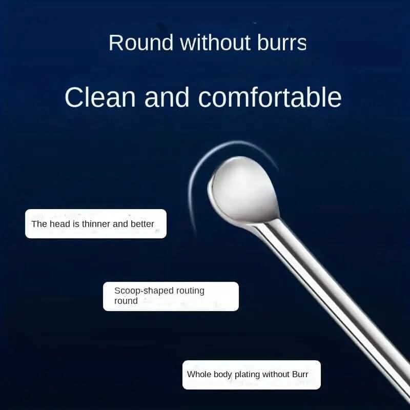 10-Pieces: Stainless Steel Ear Wax Removal Tool Set-10-Pieces: Stainless Steel Ear Wax Removal Tool Set