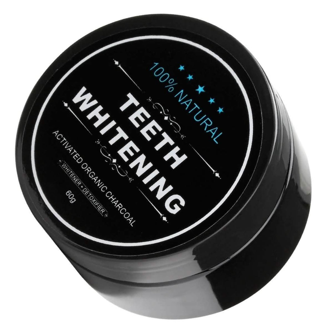 100% Natural Charcoal Teeth Whitening Powder-100% Natural Charcoal Teeth Whitening Powder