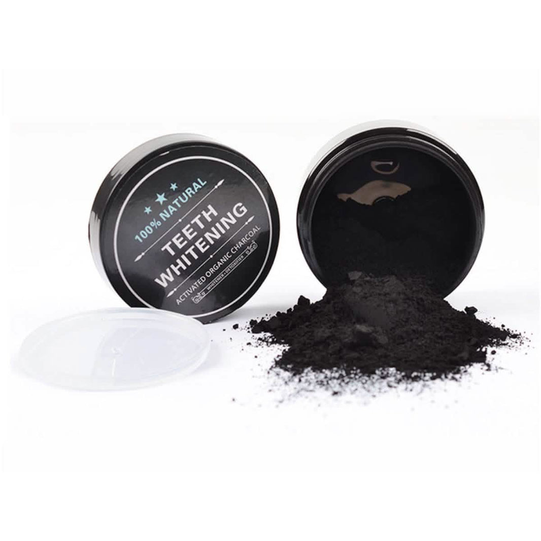 100% Natural Charcoal Teeth Whitening Powder-100% Natural Charcoal Teeth Whitening Powder