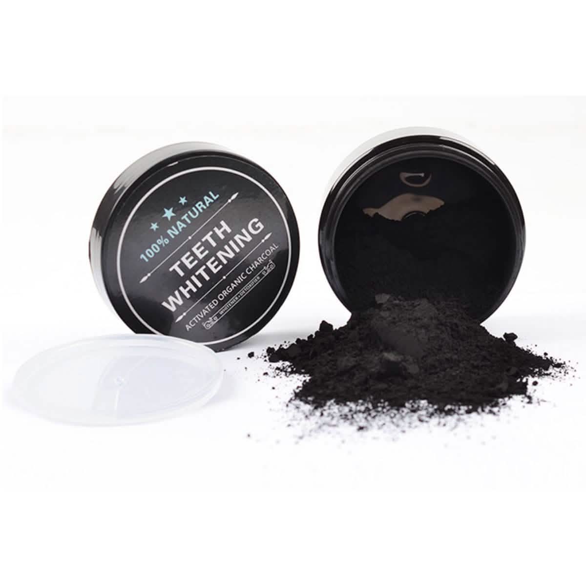 100% Natural Charcoal Teeth Whitening Powder-100% Natural Charcoal Teeth Whitening Powder