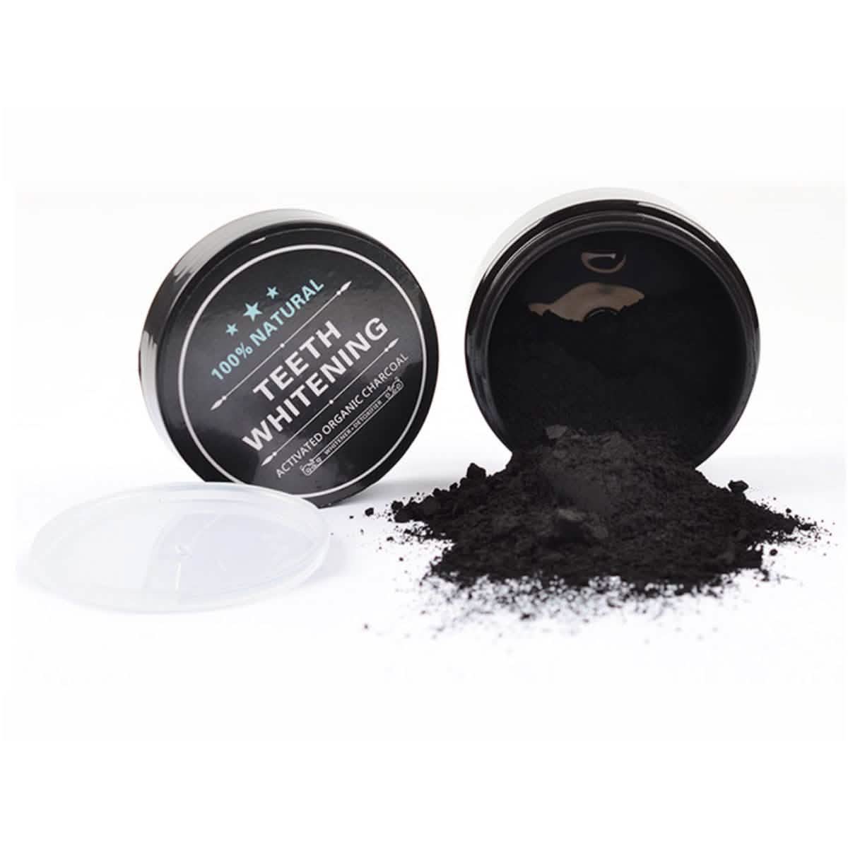 100% Natural Charcoal Teeth Whitening Powder-100% Natural Charcoal Teeth Whitening Powder