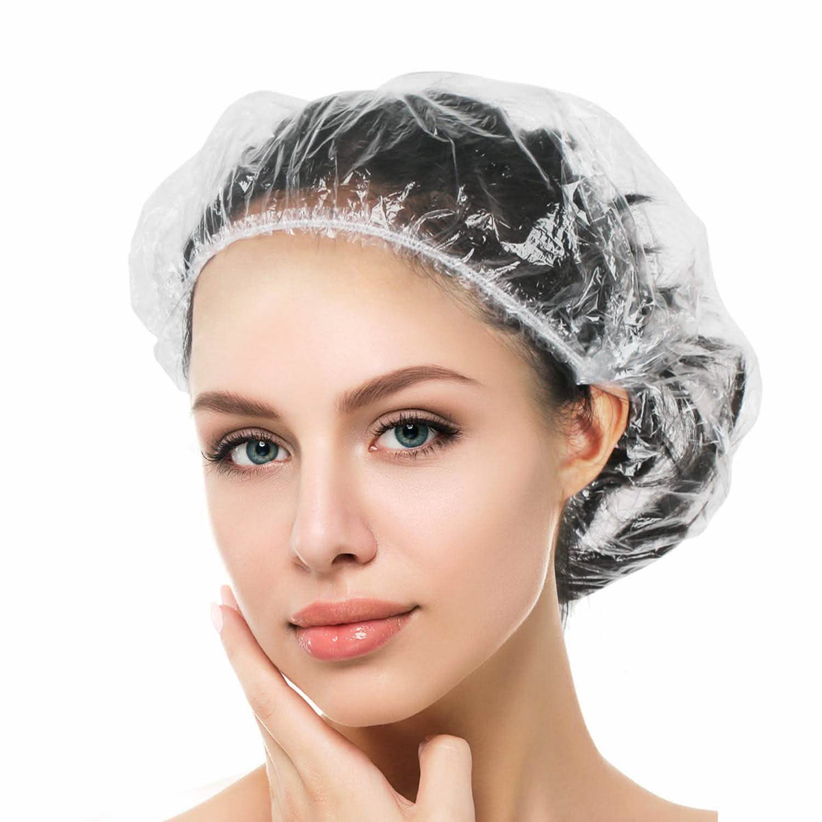 100-Piece: Disposable Shower Cap-100-Piece: Disposable Shower Cap