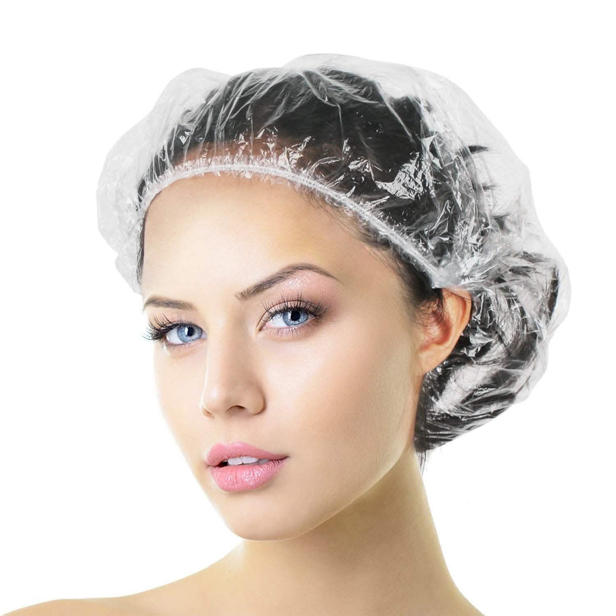100-Piece: Disposable Shower Cap-100-Piece: Disposable Shower Cap