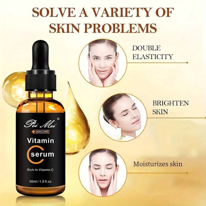 1.01oz Vitamin C Serum Moisturizing and Brightening Skin-1.01oz Vitamin C Serum Moisturizing and Brightening Skin