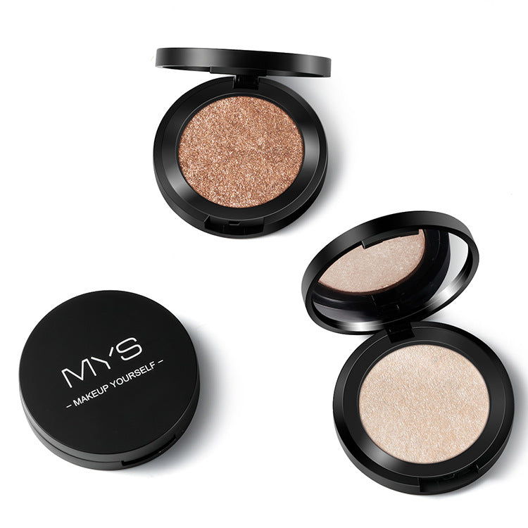 MYS Brand Face Makeup Powder 6 color Waterproof Minerals Shimmer Brightener Contour Glow Kit Bronzer Highlighter Makeup Palettes-a849bfbfe1d8528cb2bf0b83848590a4